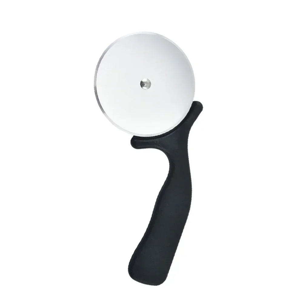 Stainless Steel Pizza Cutter Wheel — Sharp Pastry Roller for Pizza, Cake & Cookie