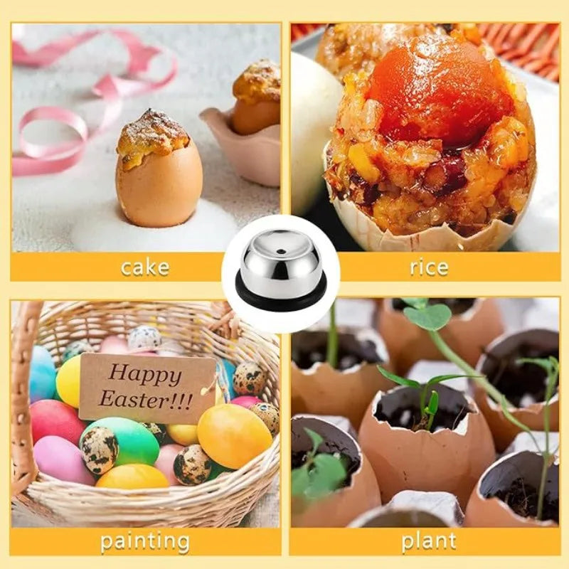 Stainless Steel Egg Piercer — Needle Hole Puncher for Poaching & Baking