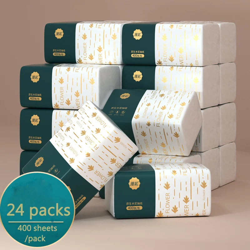 4-Ply Toilet Paper – Bulk Pack (4, 12, or 24 Packs · 300 Sheets Each)