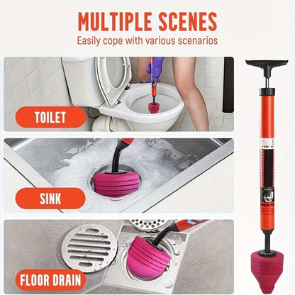 Heavy Duty Air Pressure Toilet Plunger