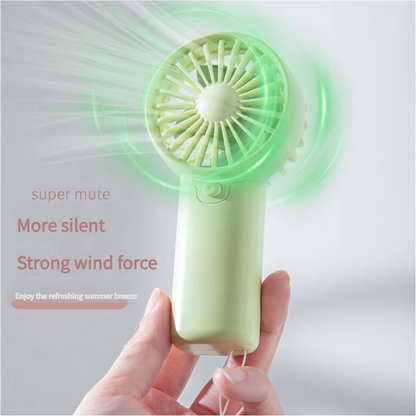 Mini Handheld Fan – Portable Personal Cooler for Summer