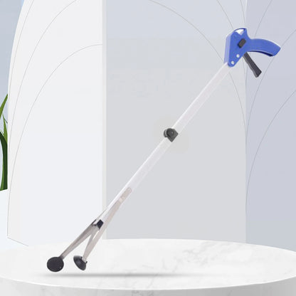 80cm Foldable Garbage Picker Gripper — 360° Rotating Reacher Grabber Tool