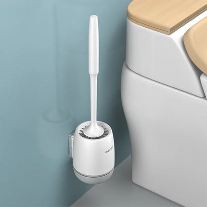 Silicone Toilet Brush & Holder – The Bathroom Glow-Up You Need