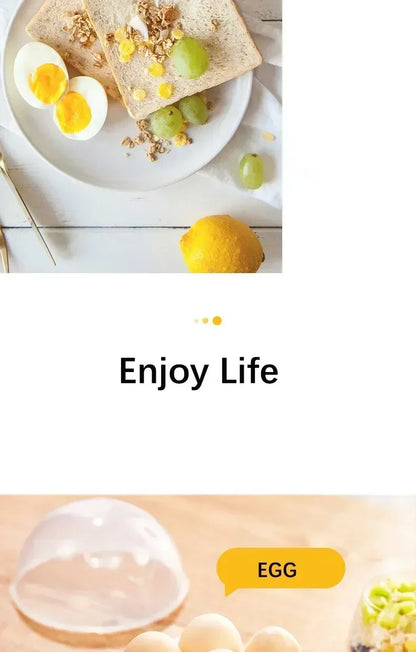 Double Layer Electric Egg Cooker & Steamer — Boil, Poach & Steam Eggs and Veggies