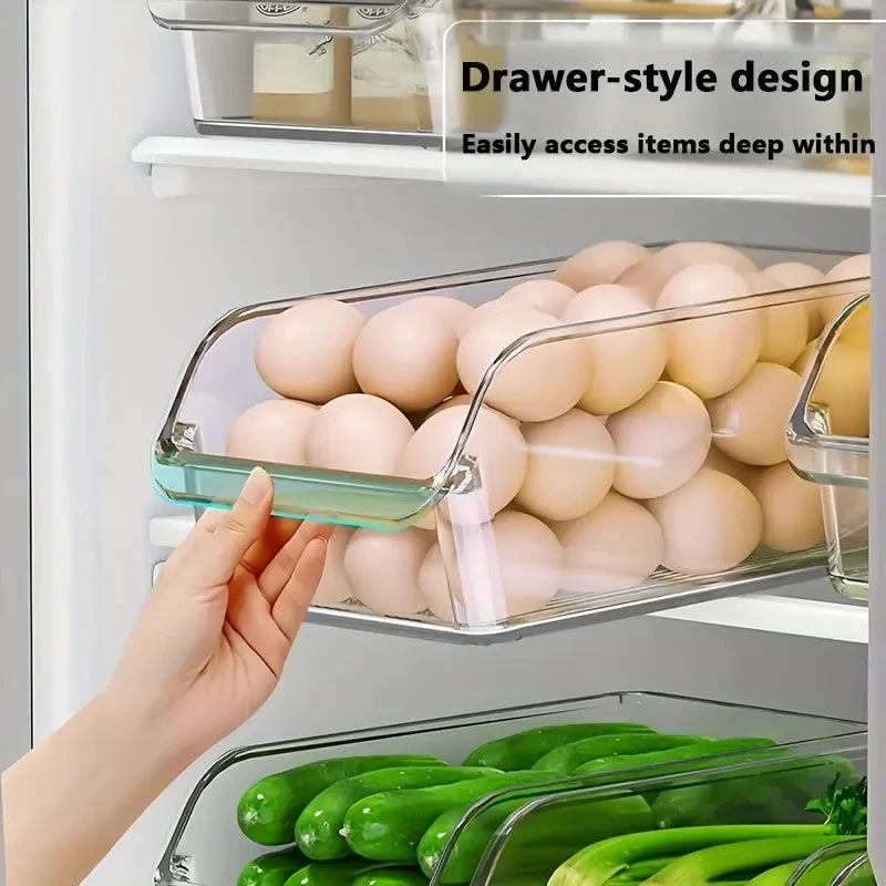 Soda Can & Beverage Bottle Fridge Organizer — Pantry Storage Rack