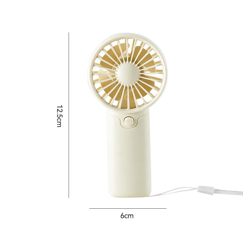 Mini Handheld Fan – Portable Personal Cooler for Summer