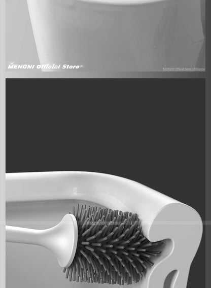 Silicone Toilet Brush & Holder – The Bathroom Glow-Up You Need