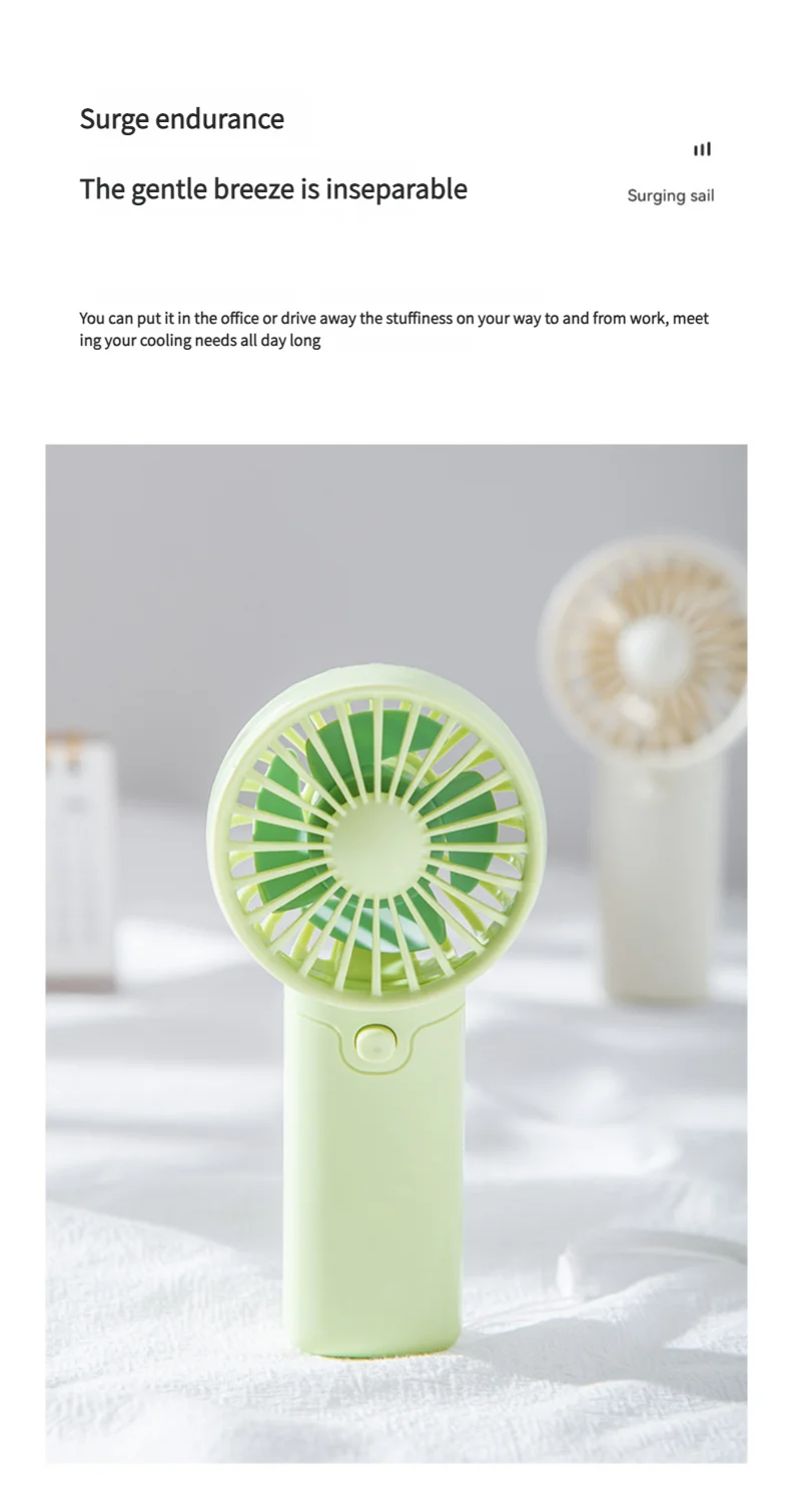 Mini Handheld Fan – Portable Personal Cooler for Summer