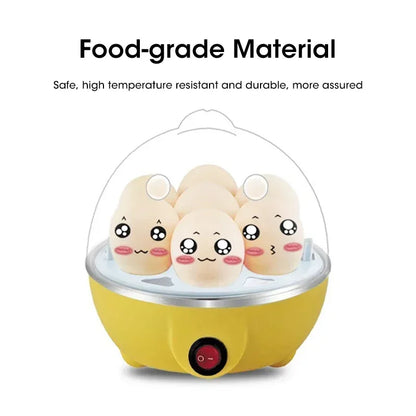 Mini Electric Egg Cooker — Single Egg Boiler & Rapid Breakfast Steamer