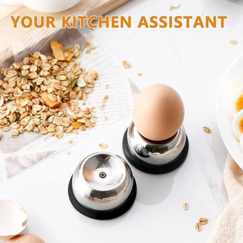 Stainless Steel Egg Piercer — Needle Hole Puncher for Poaching & Baking