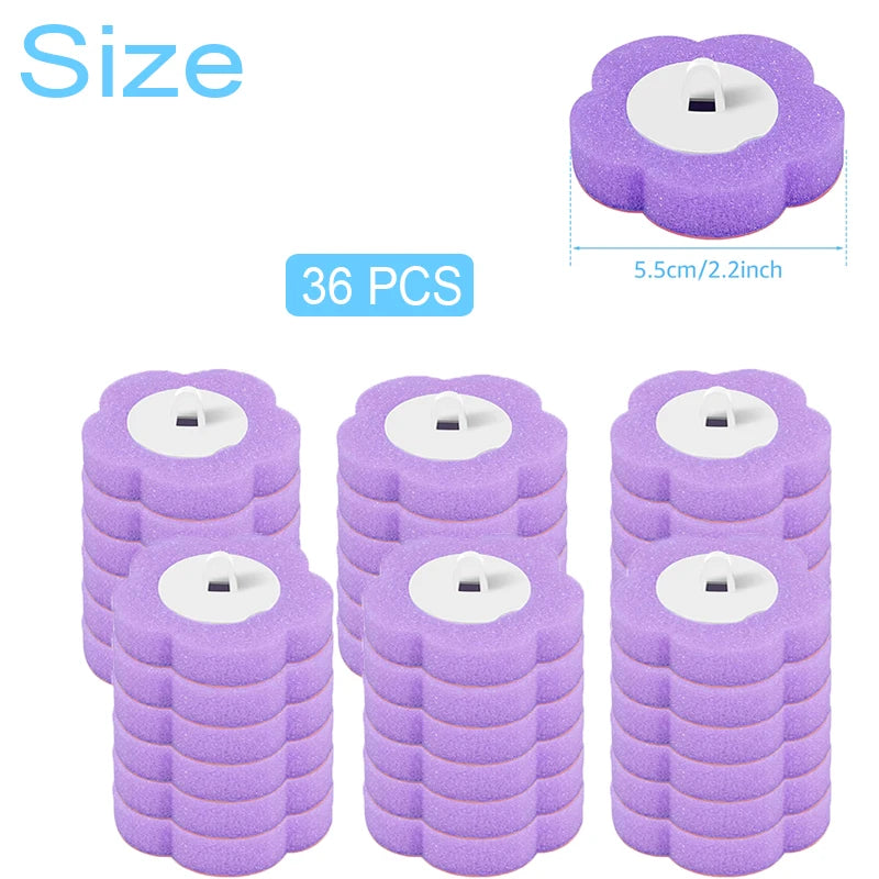 Disposable Toilet Brush – One-Click Replacement Heads, Wall Mounted