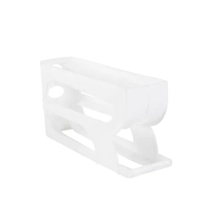 Automatic Egg Roller Organizer Rack — 3 & 4 Layer | Space-Saving Fridge Egg Holder