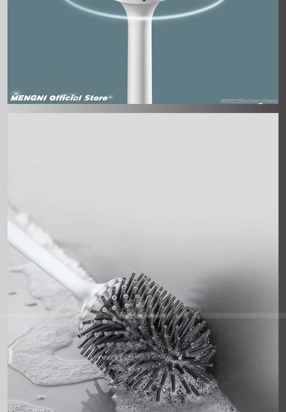 Silicone Toilet Brush & Holder – The Bathroom Glow-Up You Need