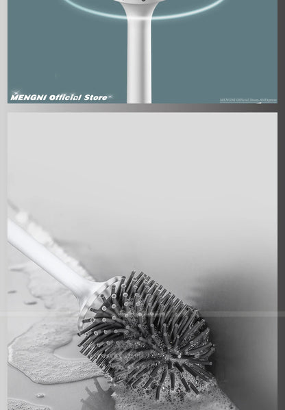 Silicone Toilet Brush & Holder – The Bathroom Glow-Up You Need