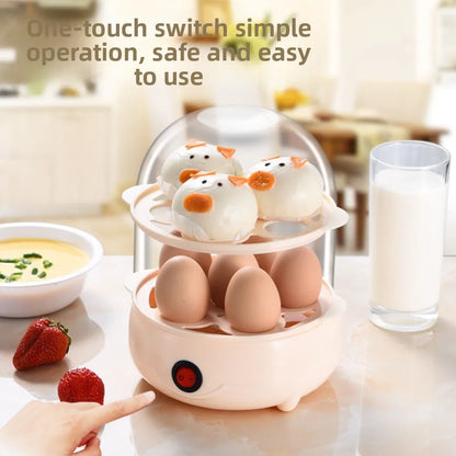 Silicone Egg Beater with Wooden Handle — Non-Scratch Whisk for Non-Stick Cookware