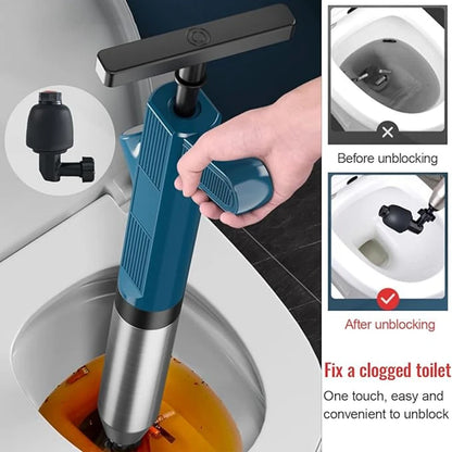 High-Pressure Air Drain Blaster – Toilet & Pipe Unclogger Tool