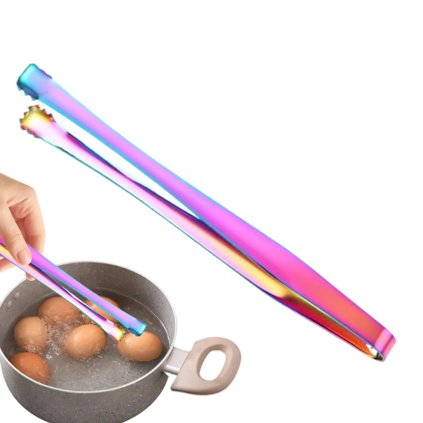 Egg Chalaza Remover — Stainless Steel Egg White Separator & Yolk Strainer