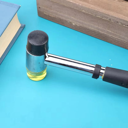 25mm Double Face Soft Rubber Hammer — Multifunctional Mallet for Leather & Installation Work
