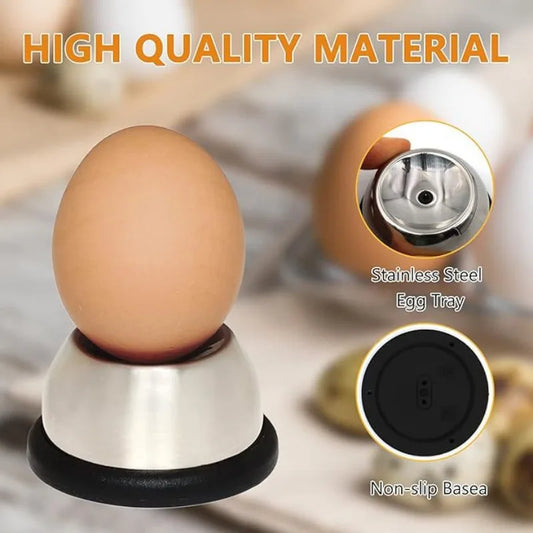 Stainless Steel Egg Piercer — Needle Hole Puncher for Poaching & Baking