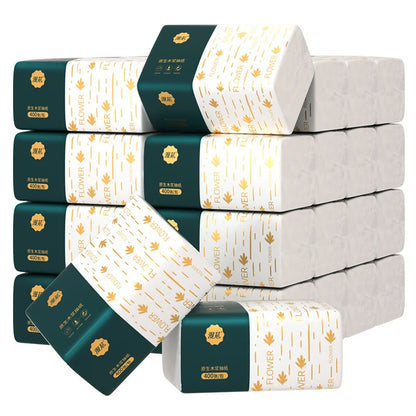 4-Ply Toilet Paper – Bulk Pack (4, 12, or 24 Packs · 300 Sheets Each)
