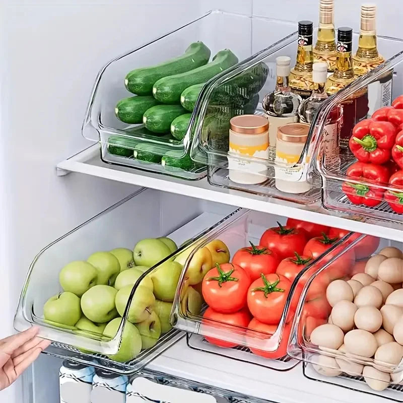 Soda Can & Beverage Bottle Fridge Organizer — Pantry Storage Rack