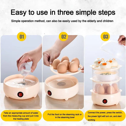 Silicone Egg Beater with Wooden Handle — Non-Scratch Whisk for Non-Stick Cookware