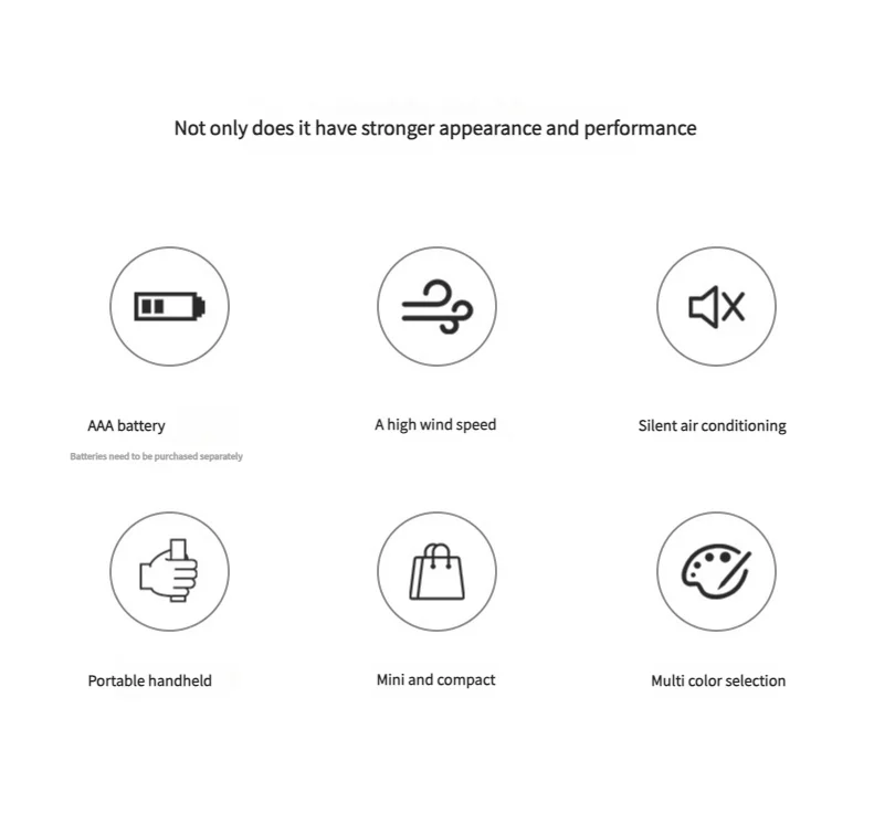 Mini Handheld Fan – Portable Personal Cooler for Summer