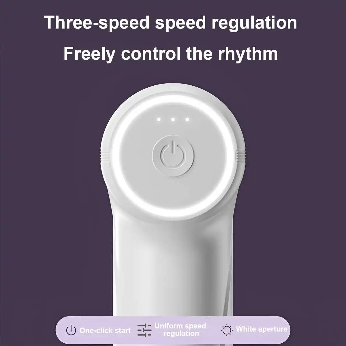 Wireless Electric Egg Beater — Handheld Food Mixer with 3 Speed Settings