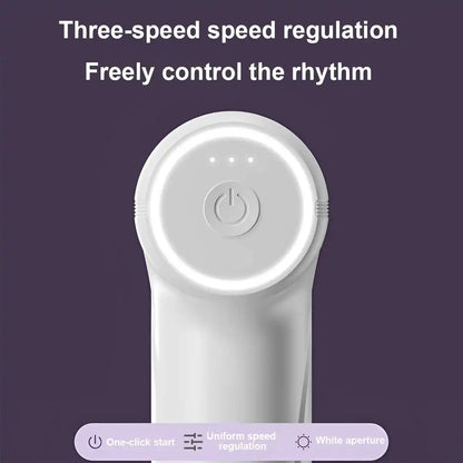 Wireless Electric Egg Beater — Handheld Food Mixer with 3 Speed Settings