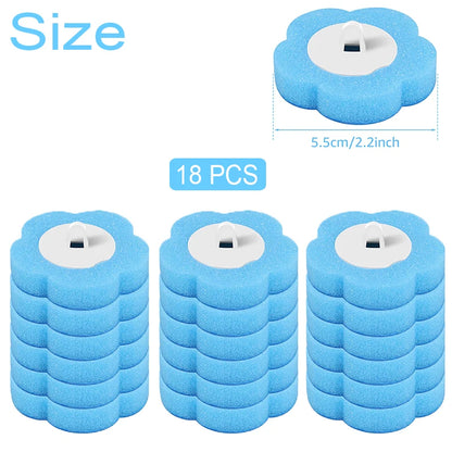 Disposable Toilet Brush – One-Click Replacement Heads, Wall Mounted