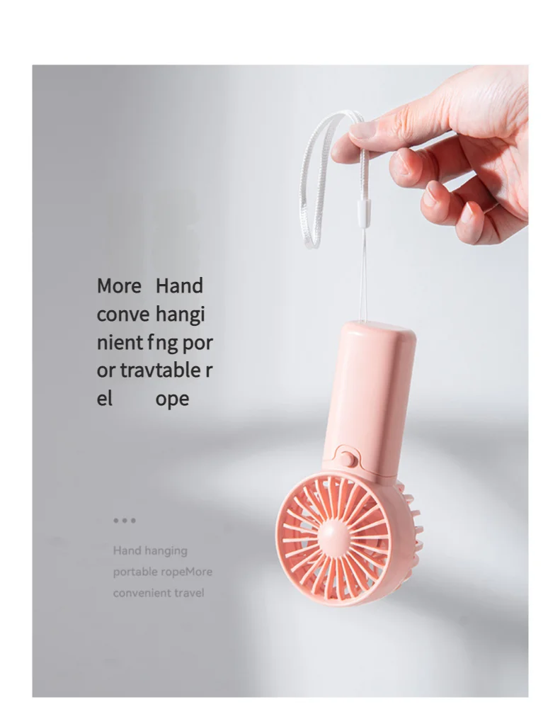 Mini Handheld Fan – Portable Personal Cooler for Summer