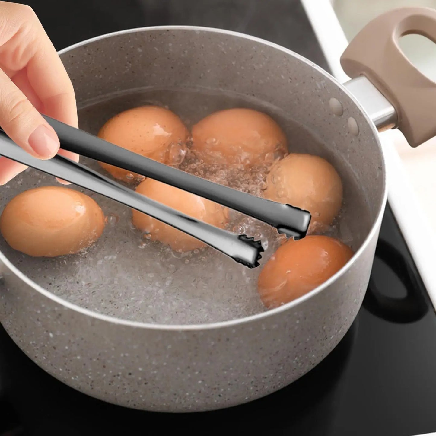 Egg Chalaza Remover — Stainless Steel Egg White Separator & Yolk Strainer