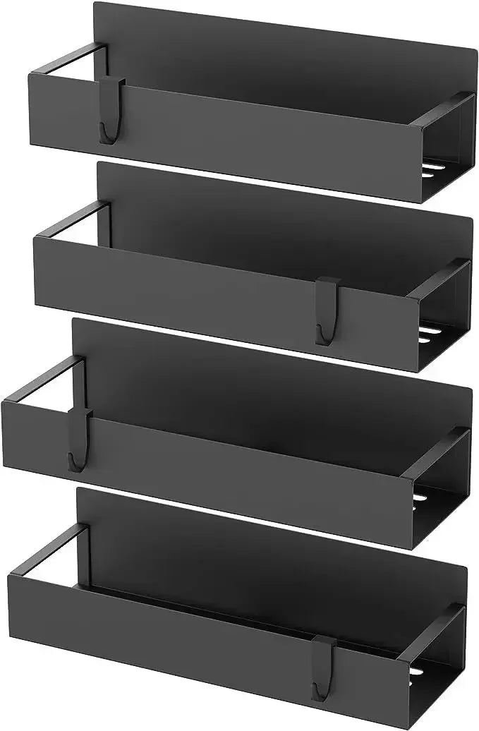Refrigerator Magnetic Spice Rack — Side Storage Hanging Basket & Space-Saving Kitchen Organizer