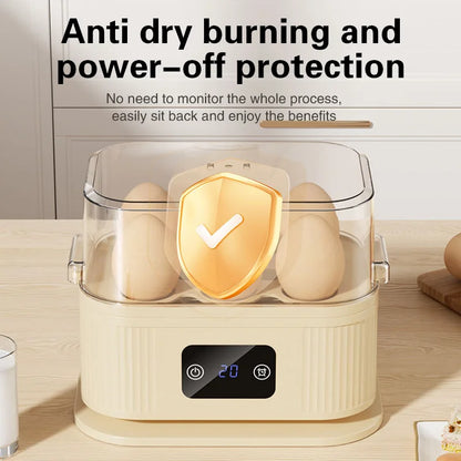 TINSOL 200W Multifunctional Electric Egg Cooker — Smart Steamer with Timer