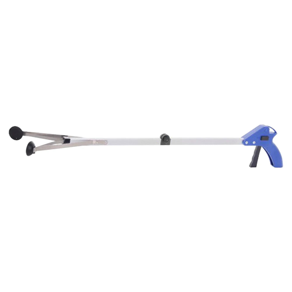 80cm Foldable Garbage Picker Gripper — 360° Rotating Reacher Grabber Tool
