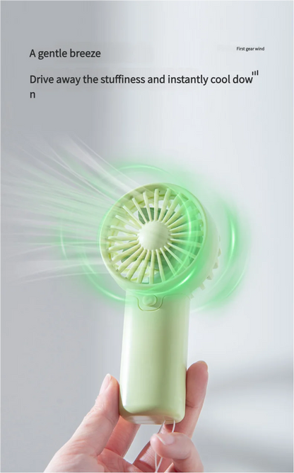 Mini Handheld Fan – Portable Personal Cooler for Summer