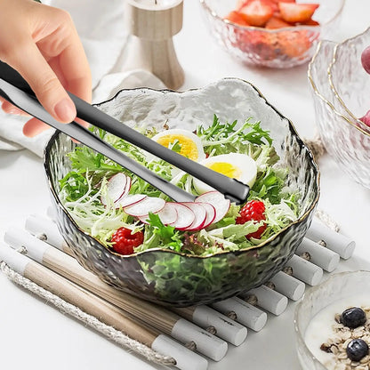 Egg Chalaza Remover — Stainless Steel Egg White Separator & Yolk Strainer