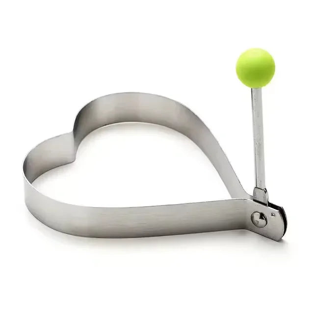 Stainless Steel Egg & Omelette Mold Set — Fun Shapes for Pancakes & Fried Eggs