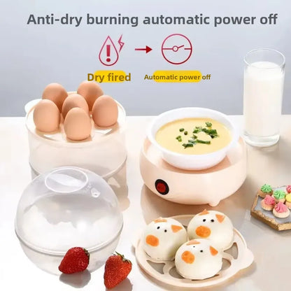 Silicone Egg Beater with Wooden Handle — Non-Scratch Whisk for Non-Stick Cookware